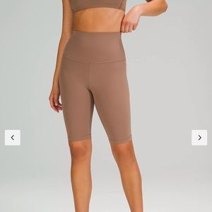 Lululemon align bike shorts 10 inch